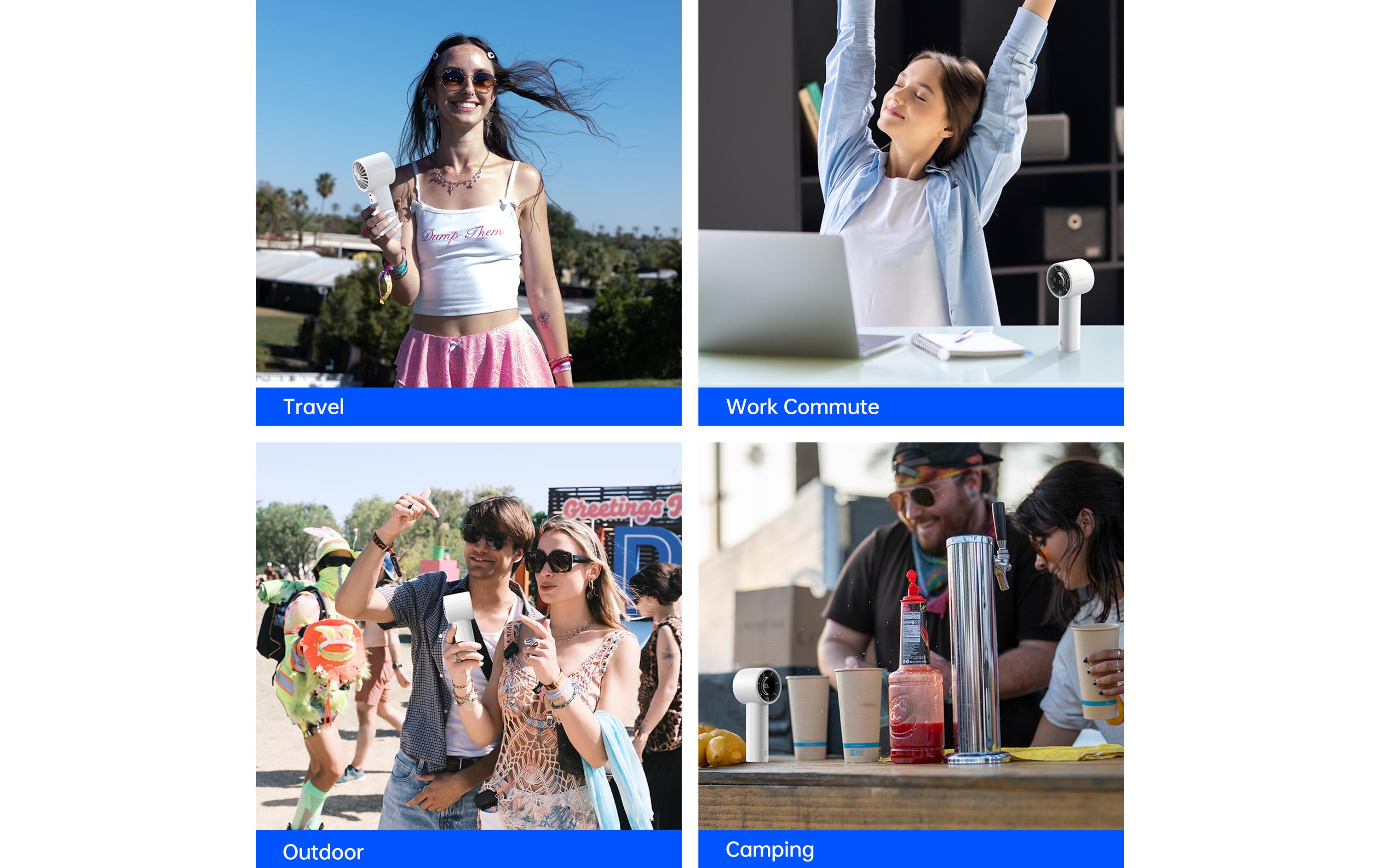 Jisulife Handventilator Life10S Grau