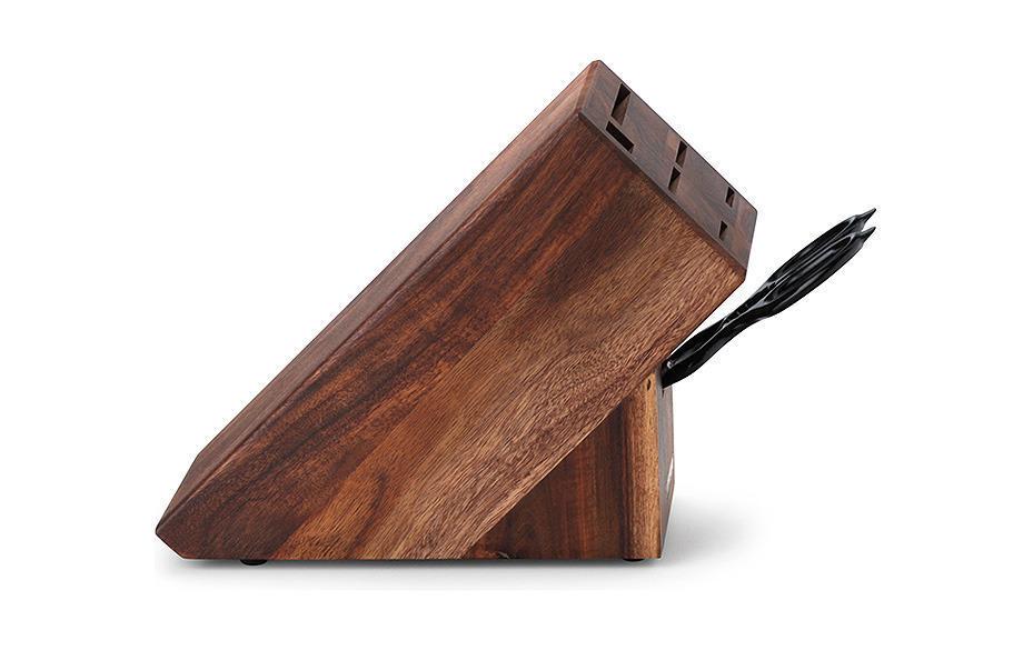 Continenta Messerblock unbestückt, 8er Akazie