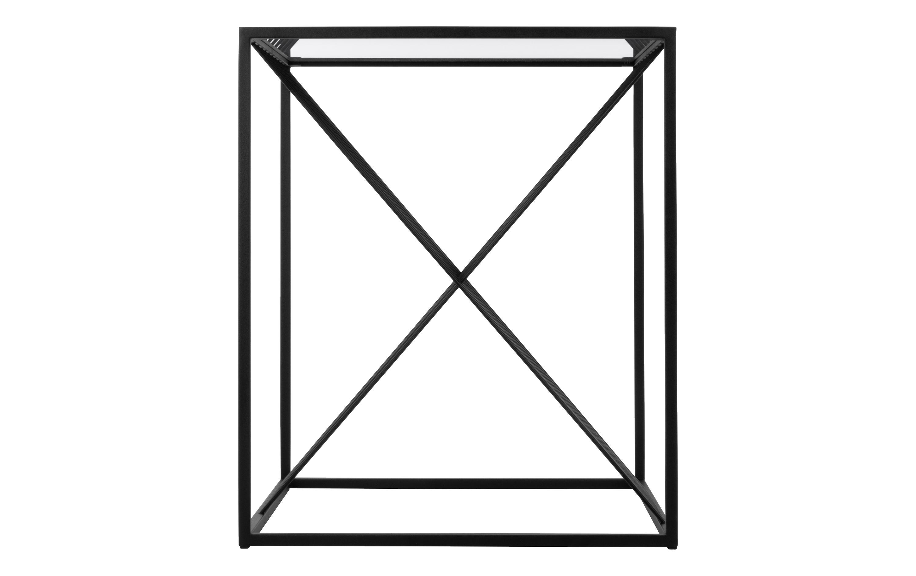 EGLO Beistelltisch Otawara Ø 45.5 x 55 cm, Schwarz