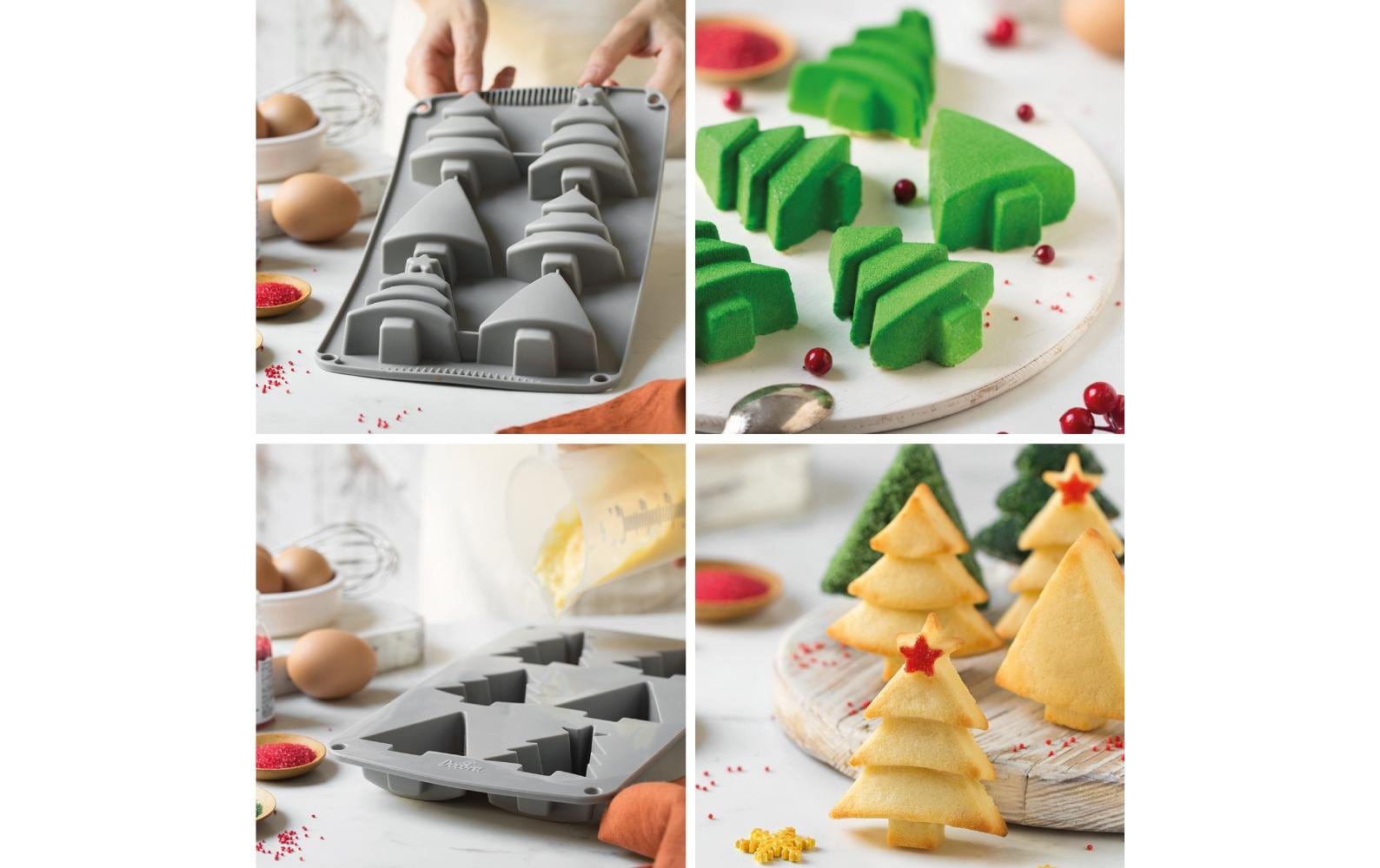 Decora Cake-Backform Tannenbaum 1 Stück