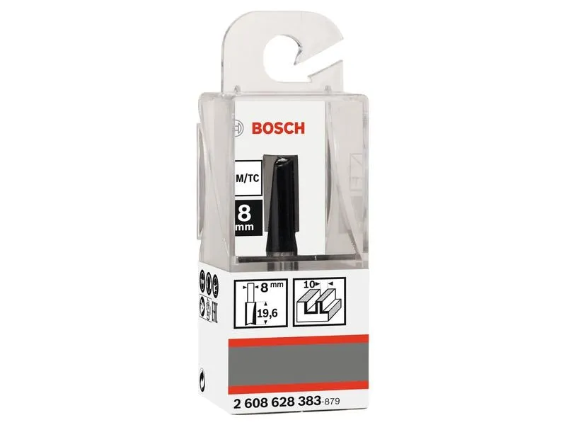 Bosch Professional V-Nutfräser Standard for Wood D1 10 mm, L 19.6 mm, G 51 mm