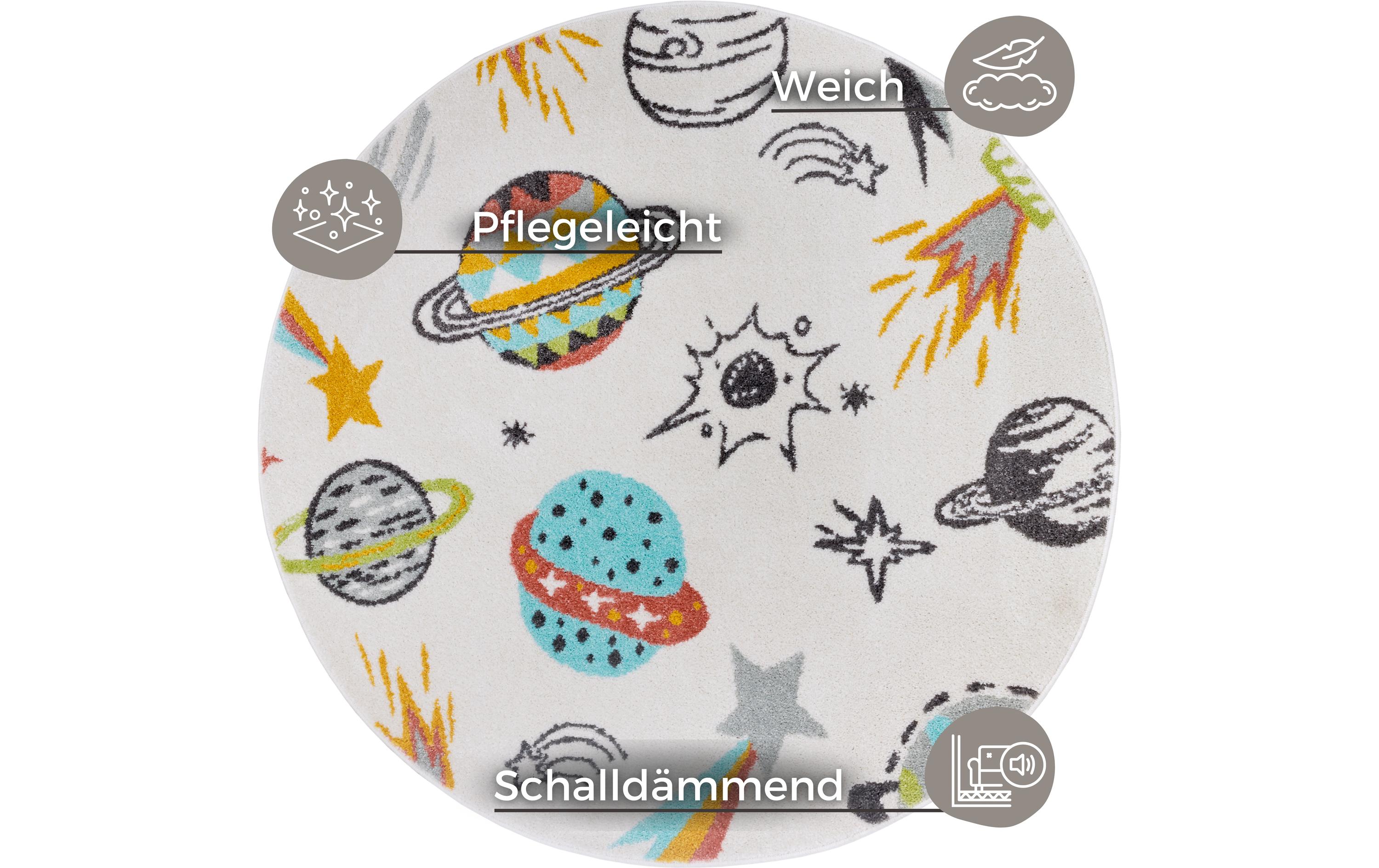 Hanse Home Dekoteppich Space Ø 140 cm