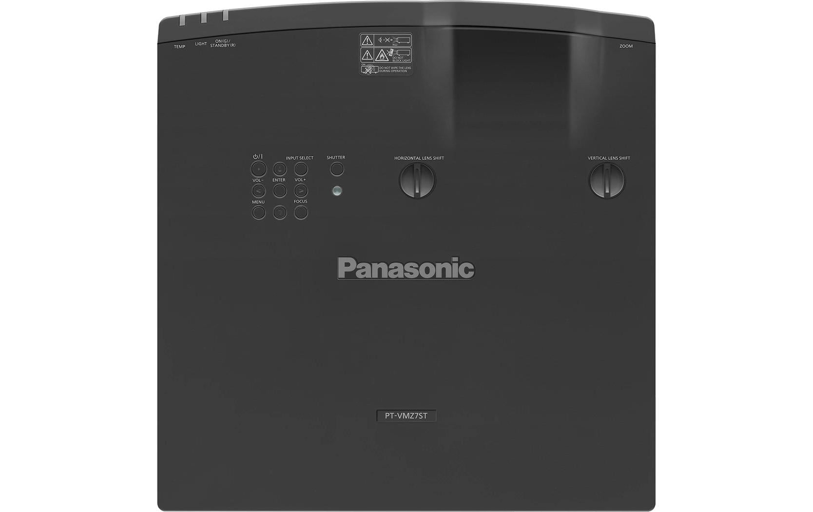 Panasonic Kurzdistanzprojektor PT-VMZ6STBEJ Schwarz