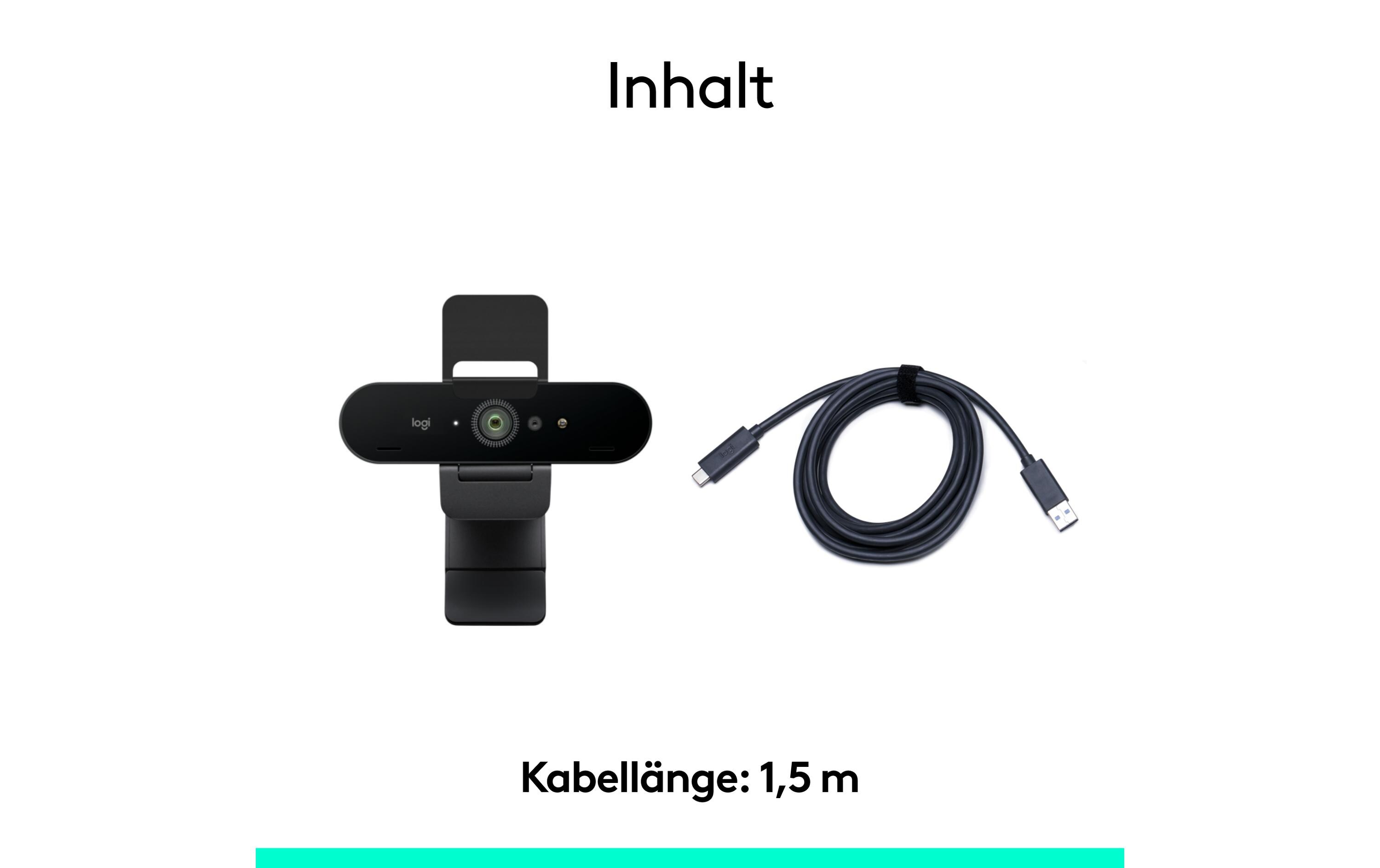 Logitech Webcam Brio 4K Ultra HD graphite