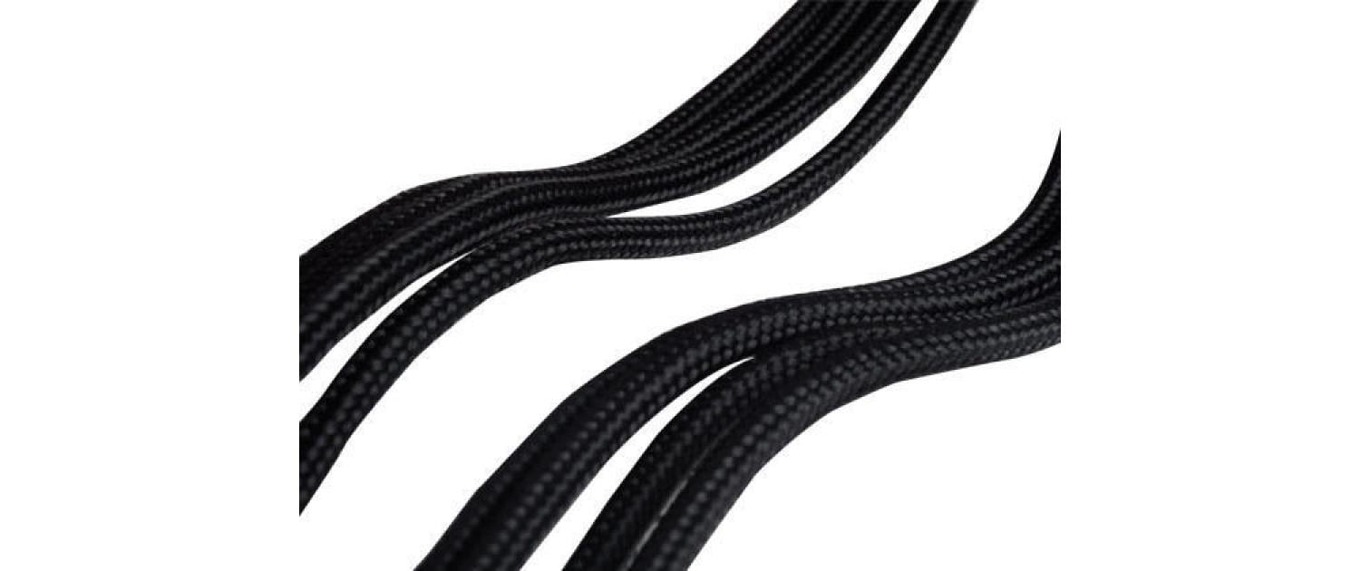 SilverStone Stromverlängerungskabel 8Pin - 4+4Pin EPS Schwarz