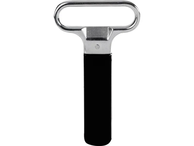 Ibili Kellnerkorkenzieher schwarz Barware 11 cm Silber