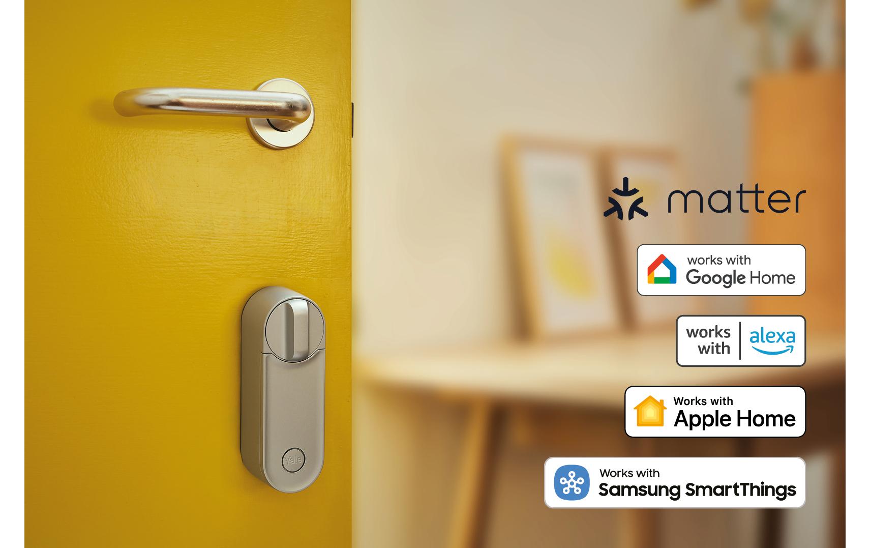 Yale Linus L2 Smart Lock und Smart Fingerprint Keypad Starter-Set