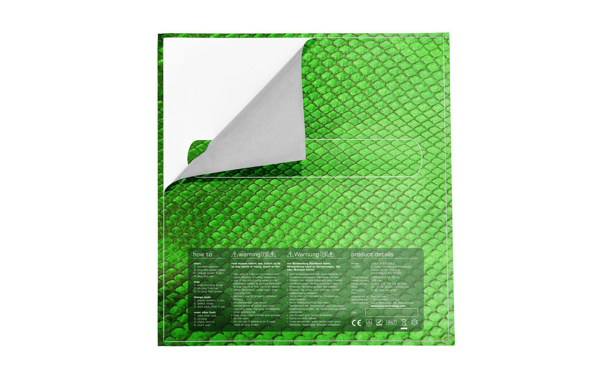 Juice Technology Aufkleber Juice STYLE Skin THE SNAKE