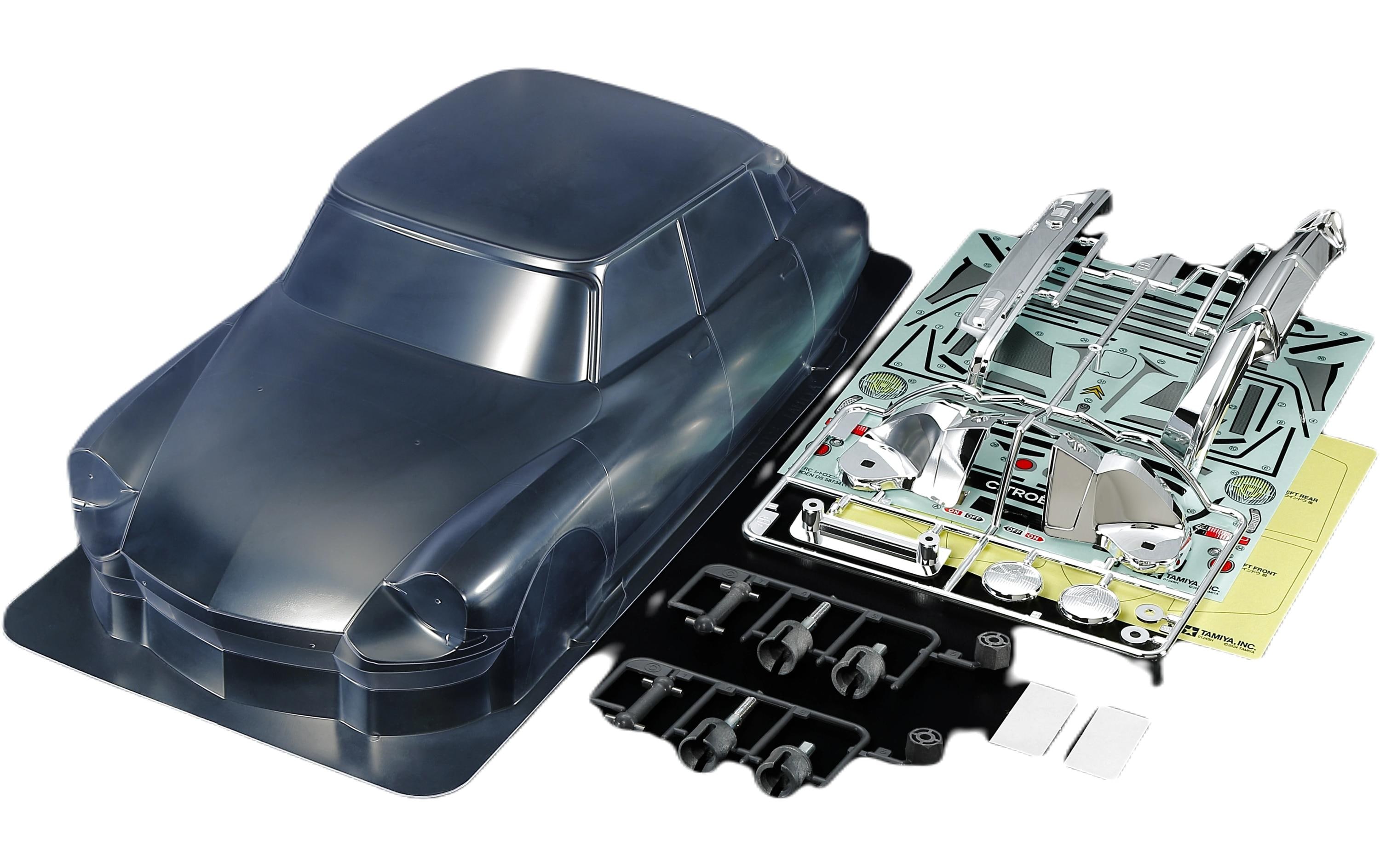 Tamiya Karosserie Citroen DS, 1:10, unlackiert Tamiya Karosserie Citroen DS, 1:10, unlackiert