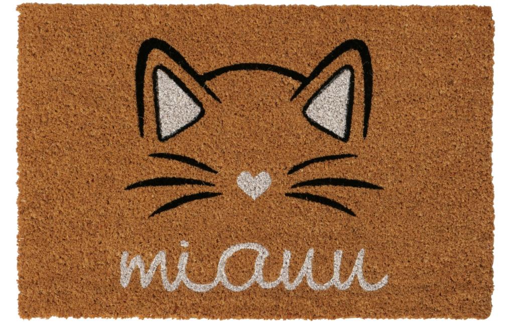 Boltze Fussmatte Miauu 40 cm x 60 cm