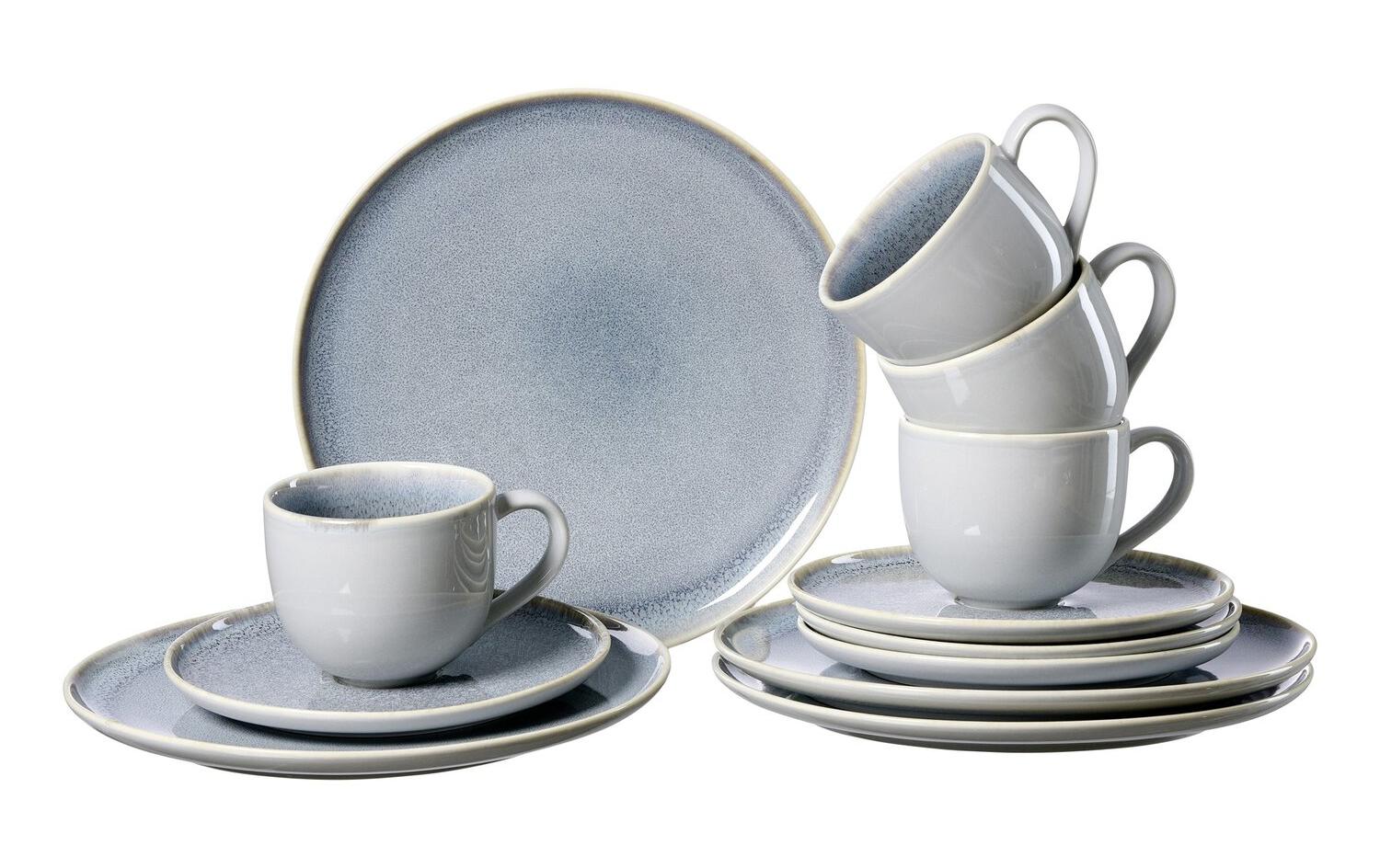 Ritzenhoff & Breker Kaffee-Service Skagen 12-teilig, Graublau Ritzenhoff & Breker Kaffee-Service Skagen 12-teilig, Graublau