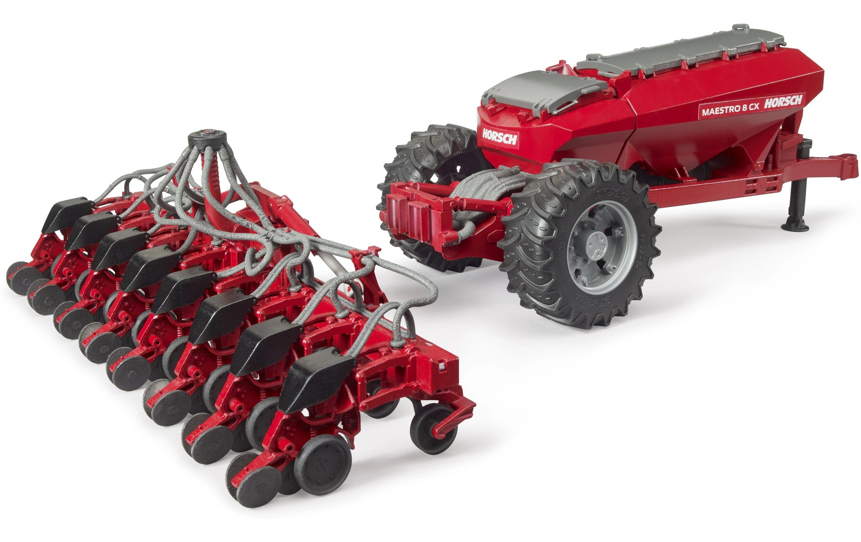 Bruder Spielwaren Landwirtschaftsfahrzeug Horsch EK-Sämaschine Maestro 8CX