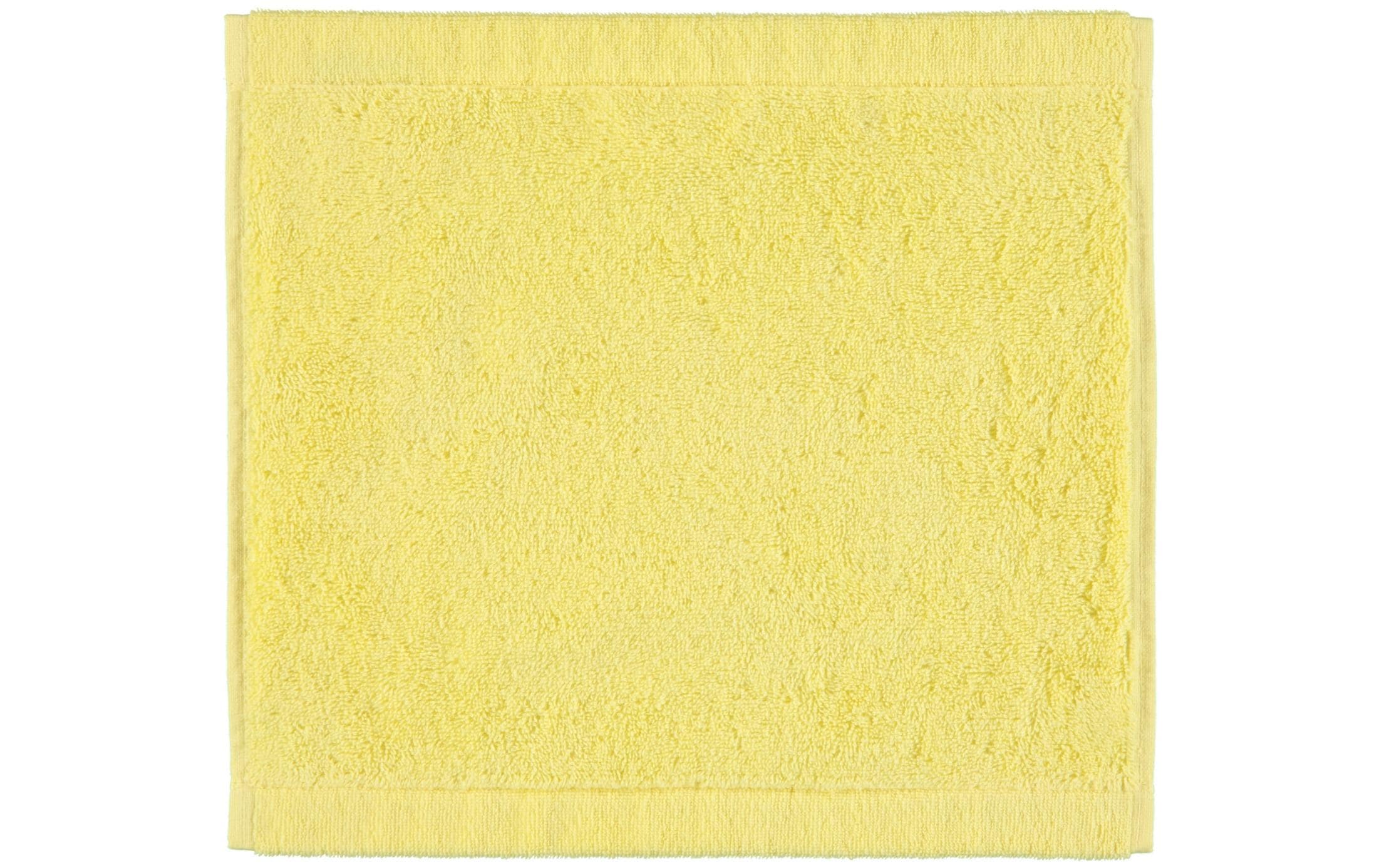 Cawö Waschlappen Lifestyle Uni 30 x 30 cm, Gelb Cawö Waschlappen Lifestyle Uni 30 x 30 cm, Gelb