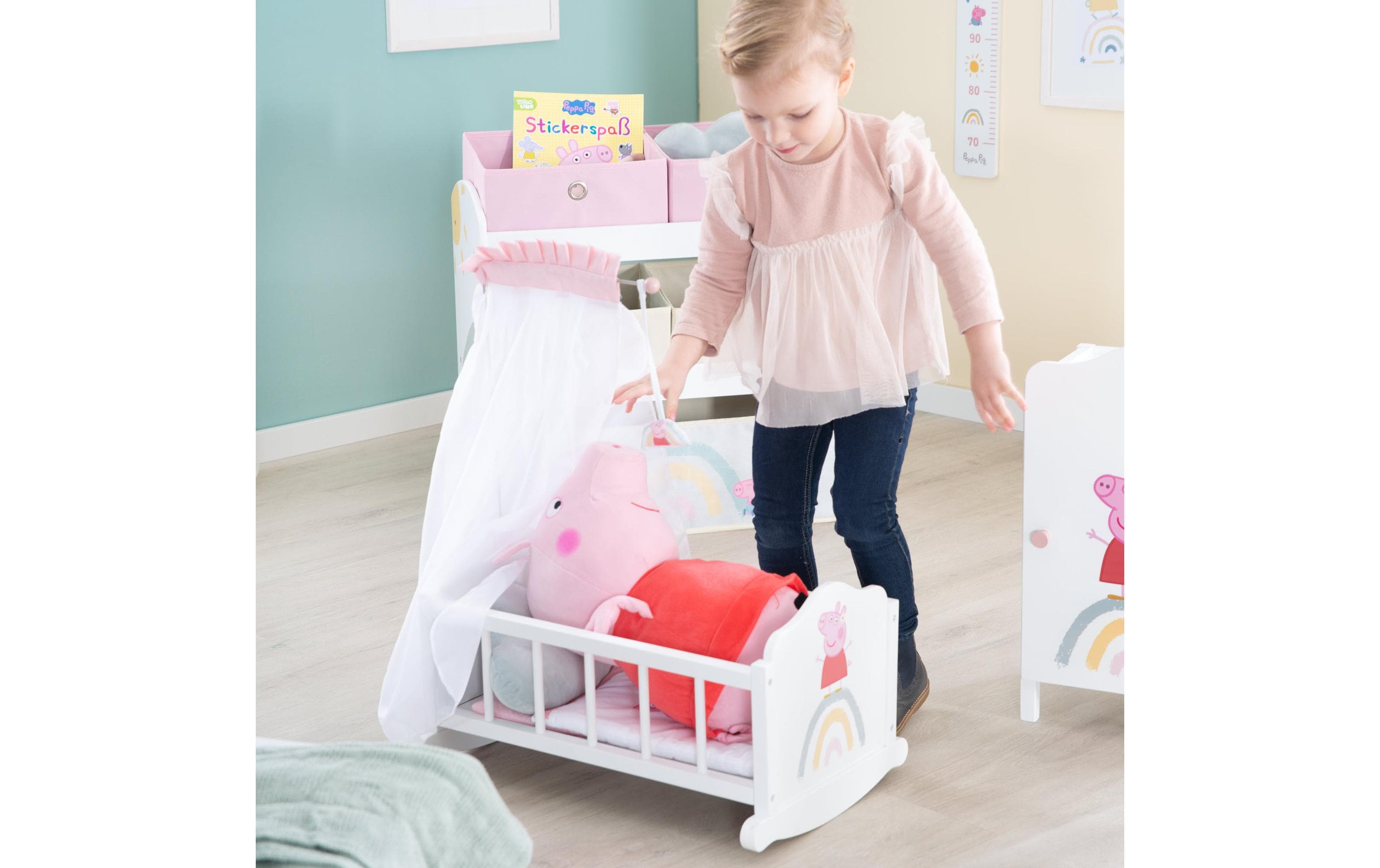 roba Puppenwiege Peppa Pig