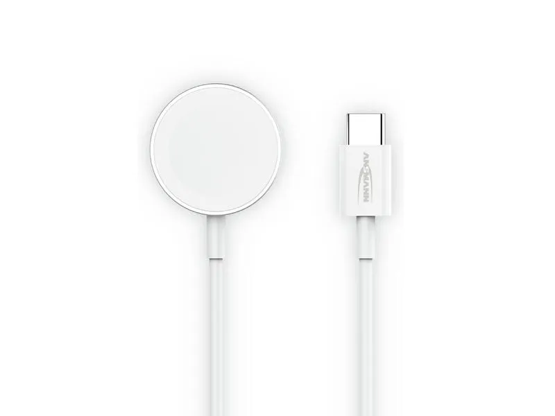 Ansmann USB-C Ladekabel für Apple Watch , 100 cm