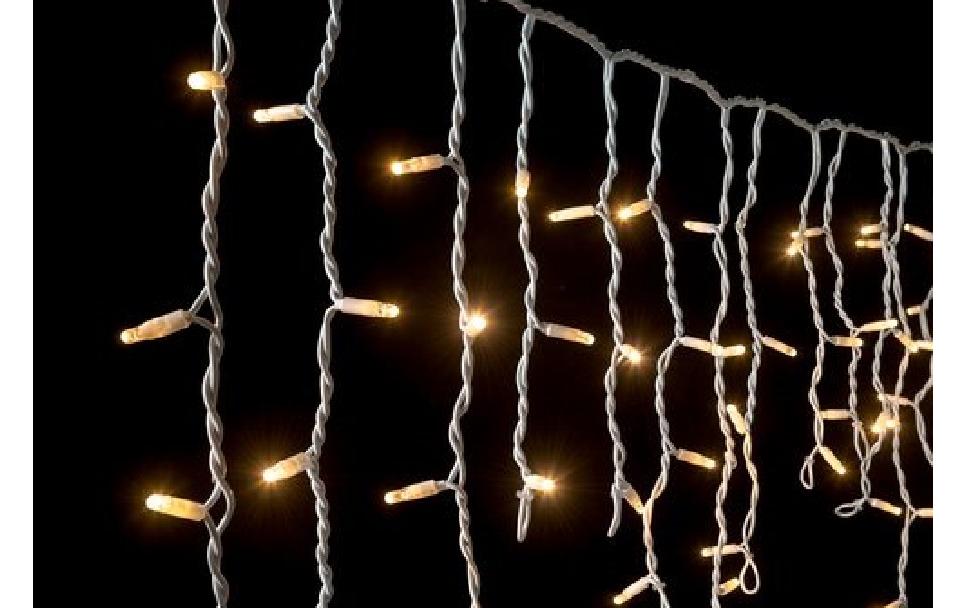 STT LED-Lichtervorhang Ice Light 160 Grün