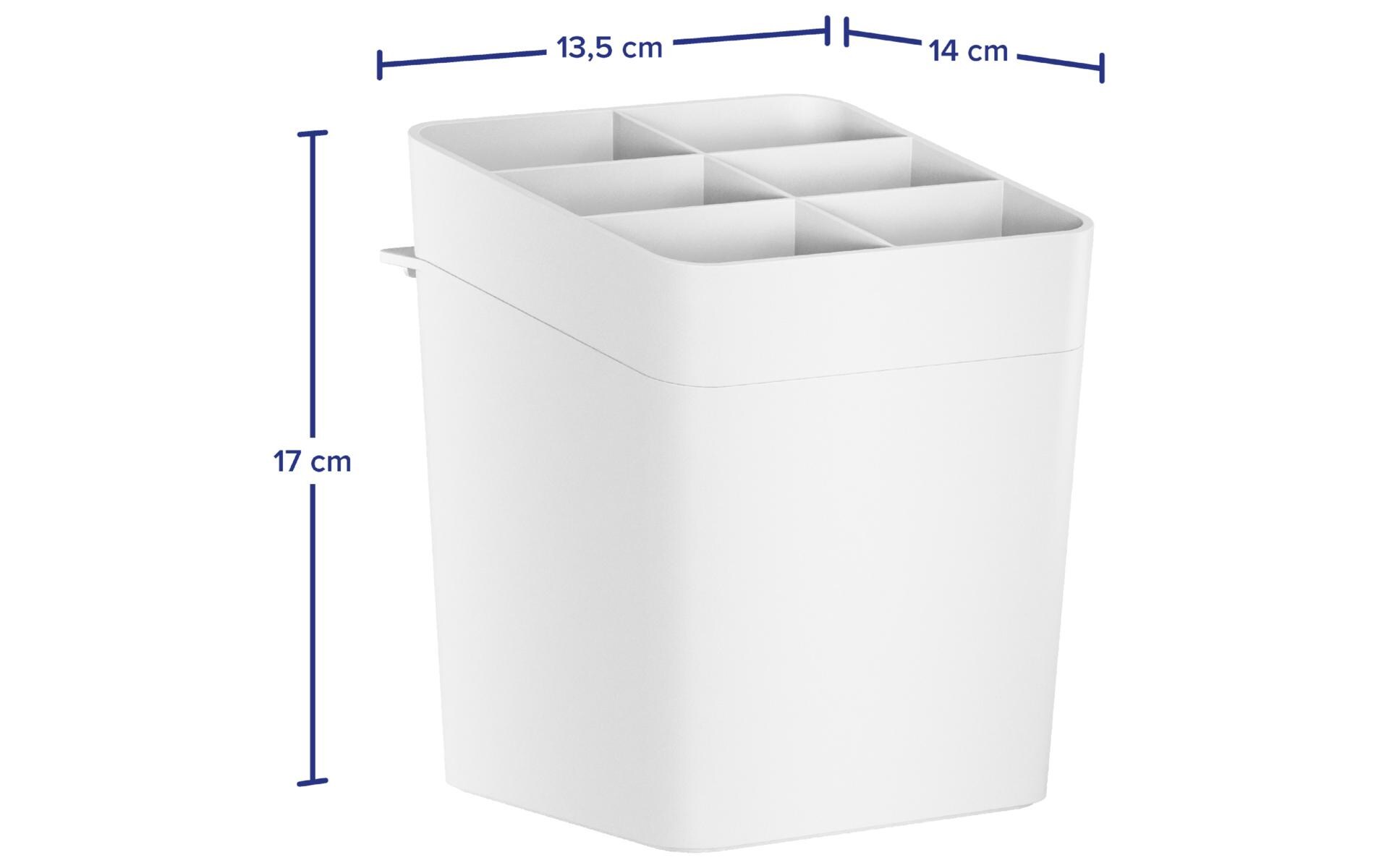 tesa Utensilienhalter Set Weiss