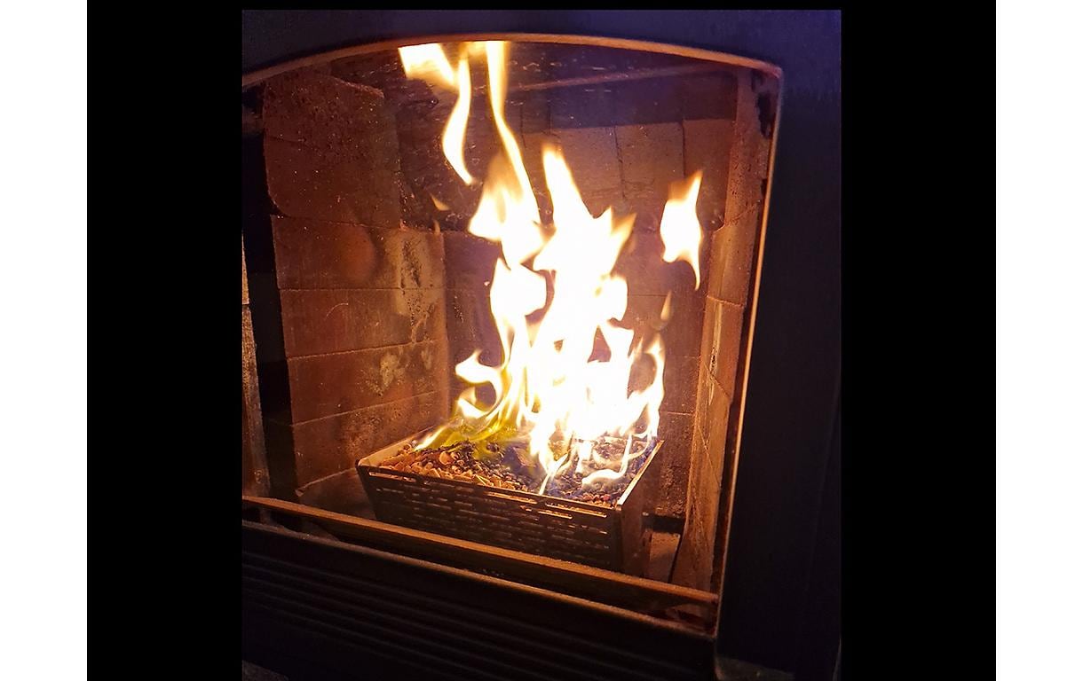 Innovesta Pelletkorb 18 x 24.5 x 13.5 cm