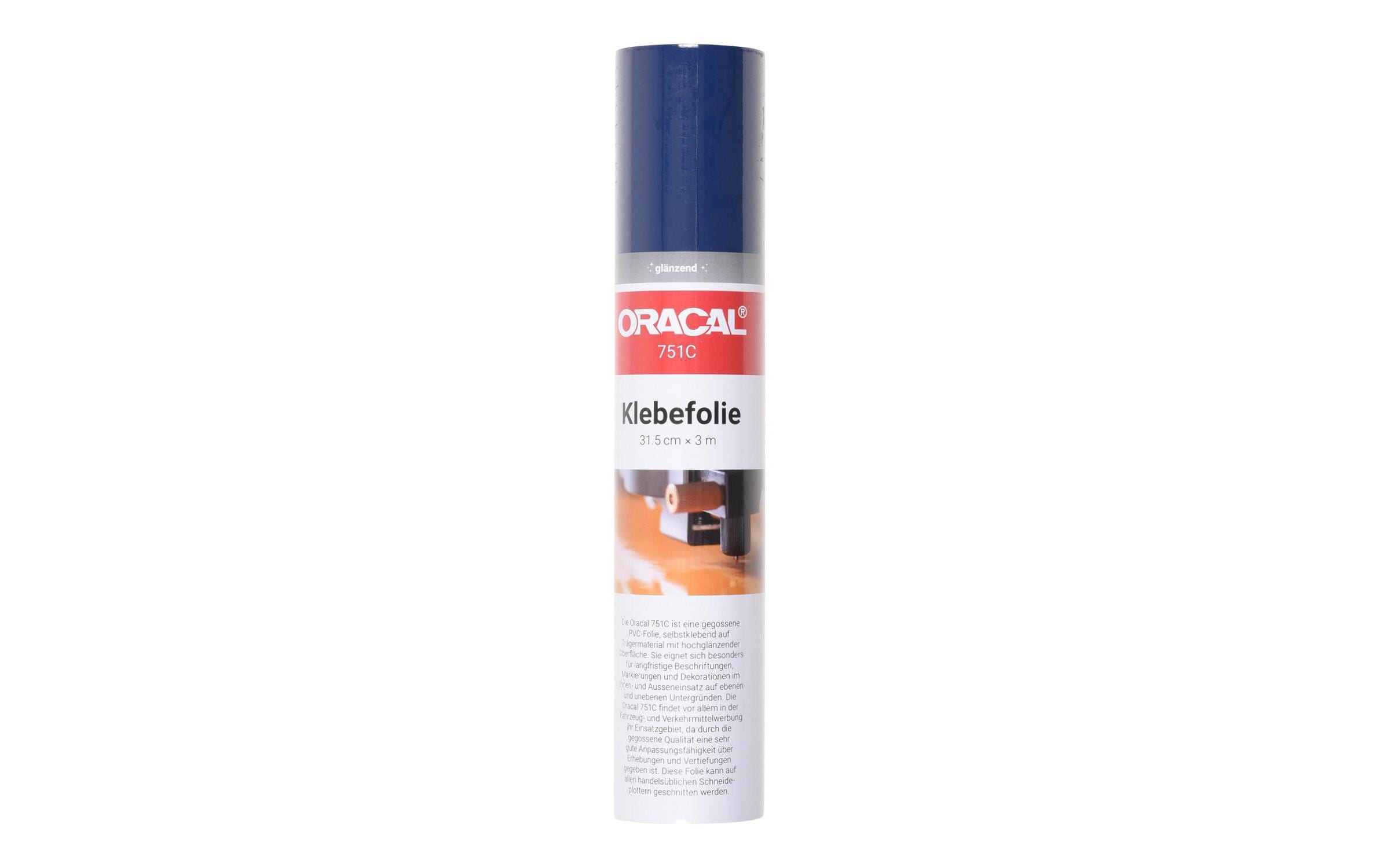 ORAFOL Vinylfolie Oracal 751C / 31.5 x 300 cm Dunkelblau