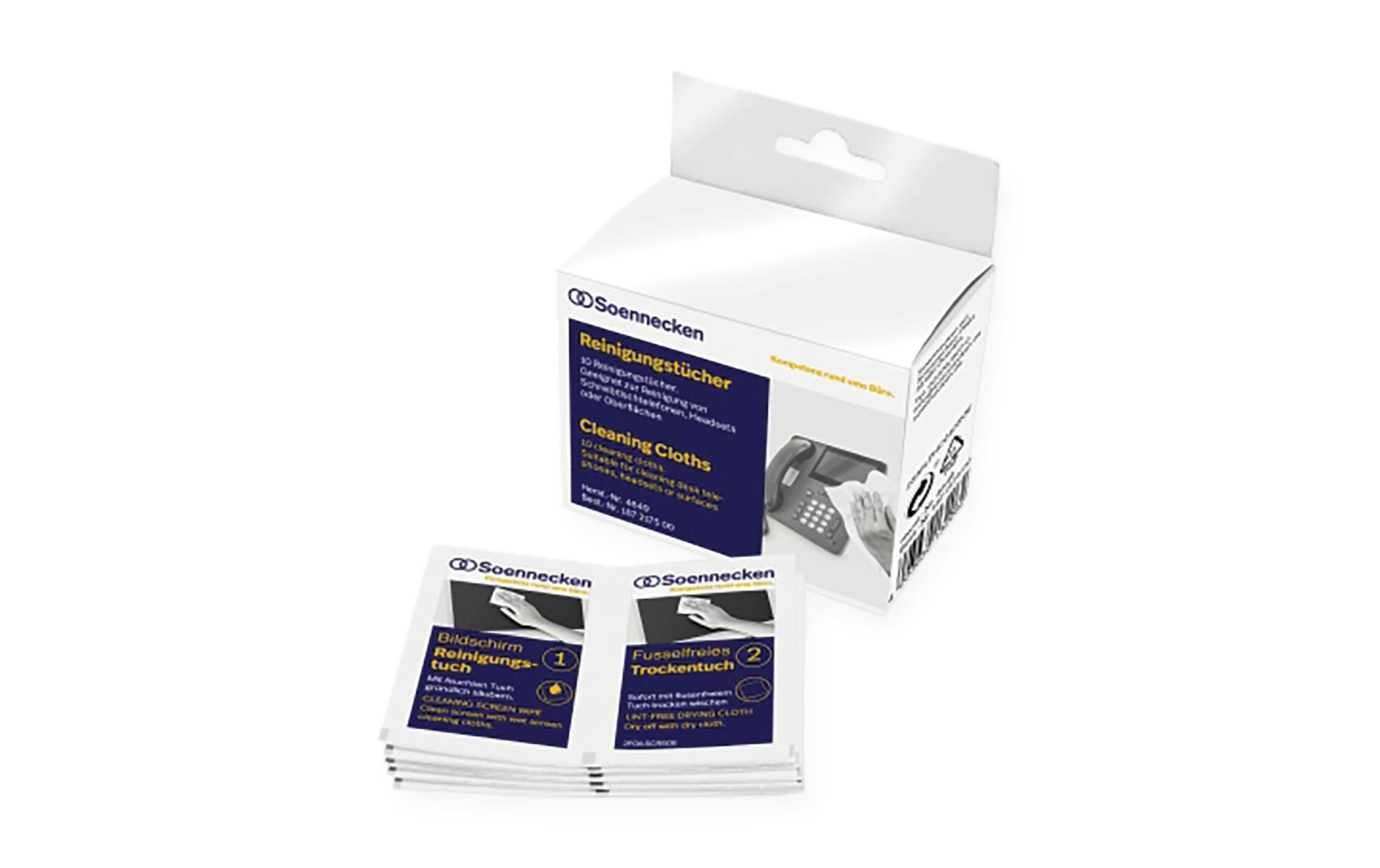 Soennecken Reinigungstuch 10 Stück Soennecken Reinigungstuch 10 Stück