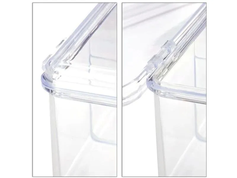 relaxdays Teebeutel-Box Transparent relaxdays Teebeutel-Box Transparent