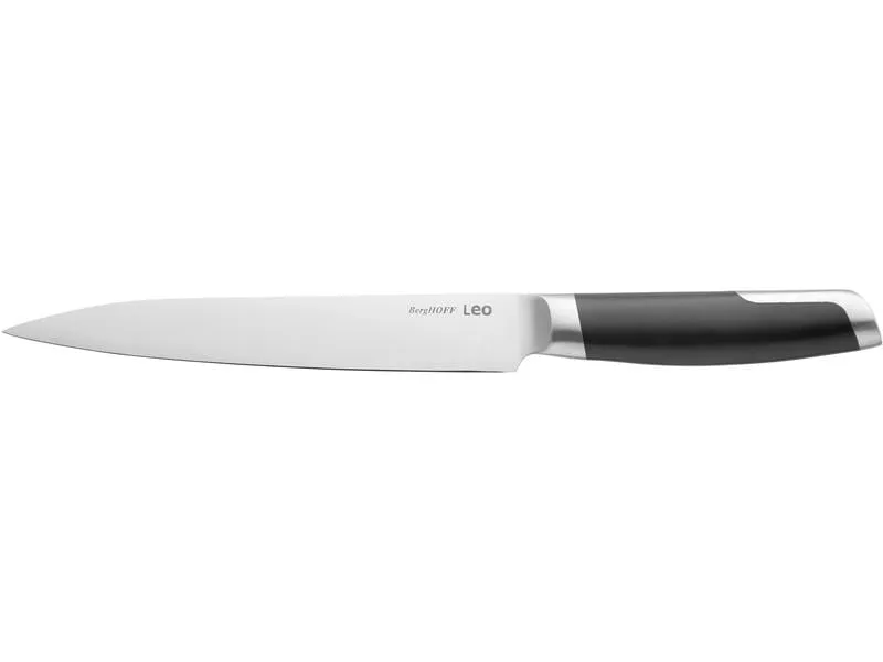 BergHOFF Tranchiermesser Leo Graphite 20 cm, Schwarz/Silber
