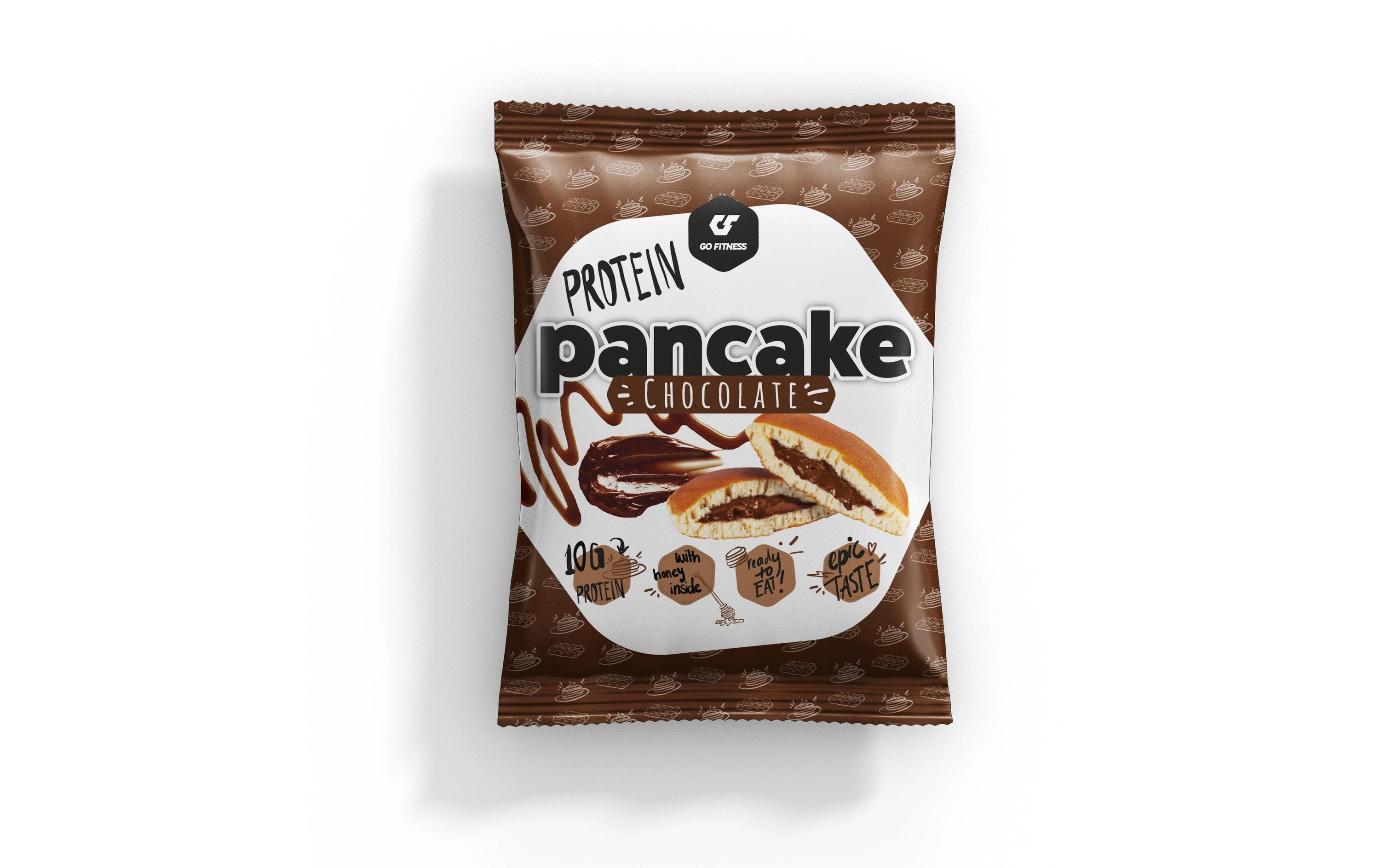 Go Fitness Nutrition Protein Pancake 1 x 50 g, Schokolade