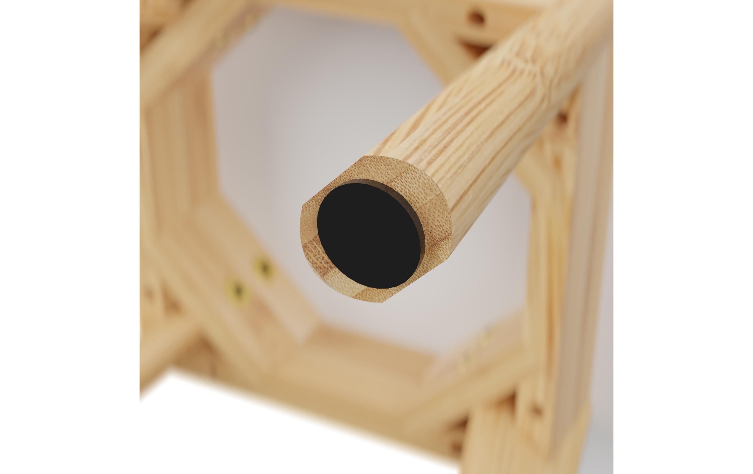 relaxdays Kindersitzgruppe MDF / Bambus, 5-teilig