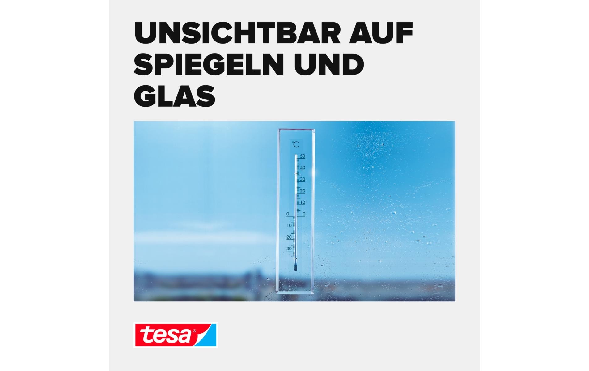 tesa Montageband Powerbond transparent, 1.5m x 19 mm