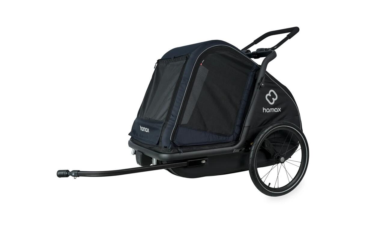 Hamax Veloanhänger Dog Trailer Pluto L für Hunde bis 45 kg