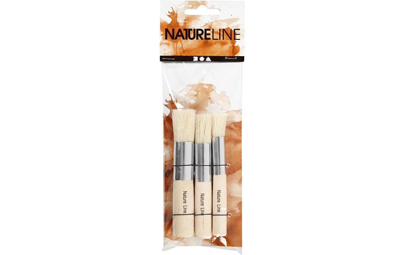 Creativ Company Borstenpinsel Schablonier 3 Stück Creativ Company Borstenpinsel Schablonier 3 Stück