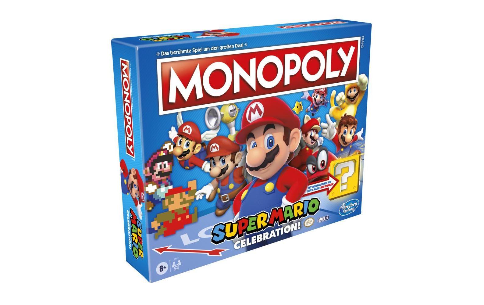 Hasbro Gaming Familienspiel Monopoly Super Mario Celebration Hasbro Gaming Familienspiel Monopoly Super Mario Celebration