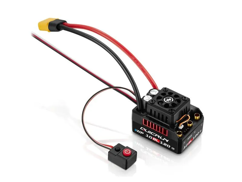 Hobbywing Brushless Regler QuicRun WP10BL120 G2 120A, 2-4S