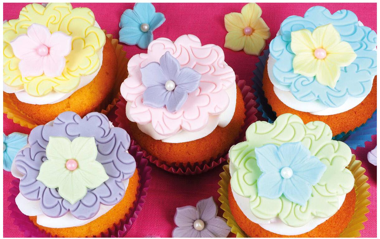 Funcakes Rollfondant FunCakes Pastellfarben 5 Rollen