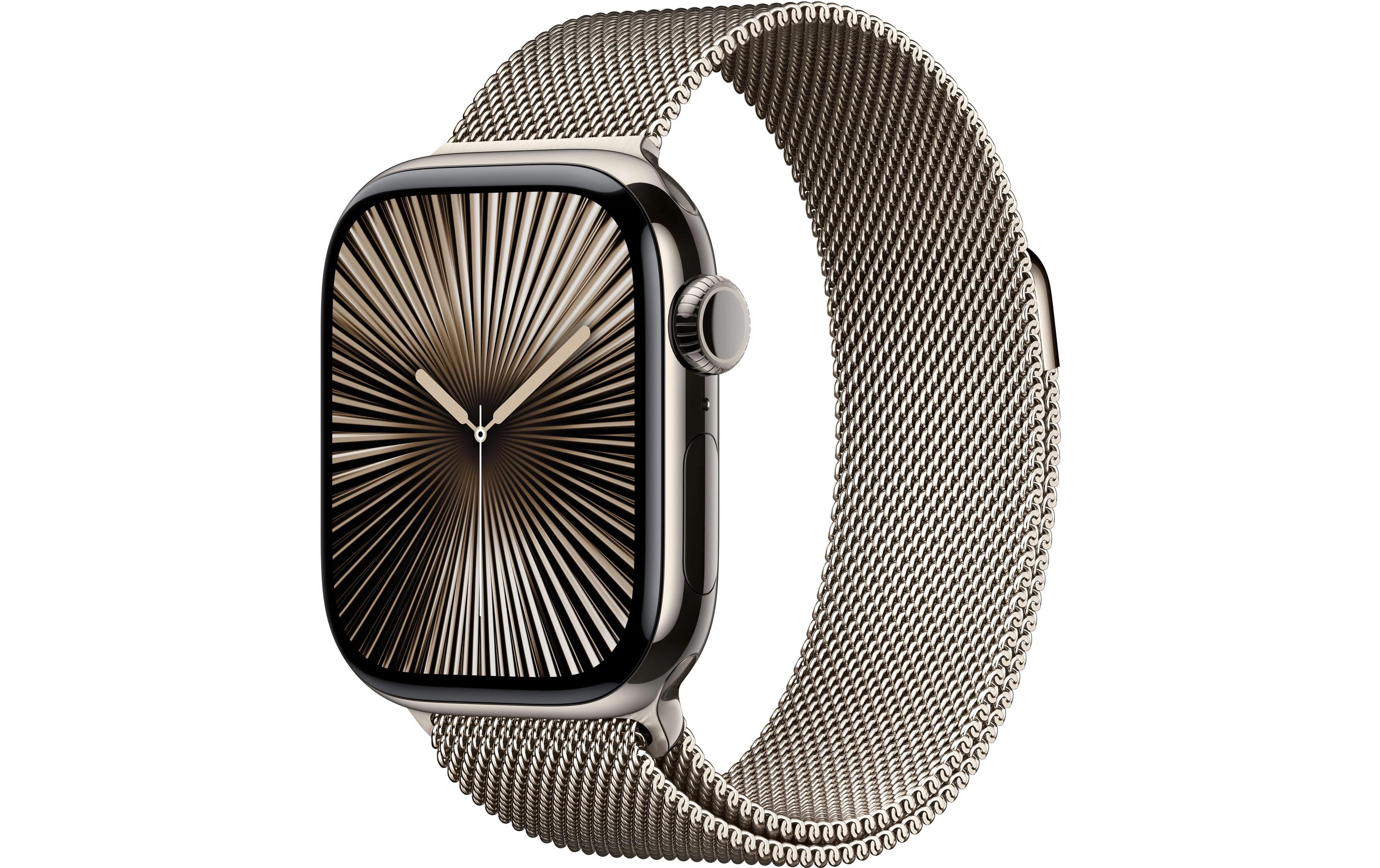 Apple Watch Series 10 42 mm LTE Natural Titanium Loop Milanese