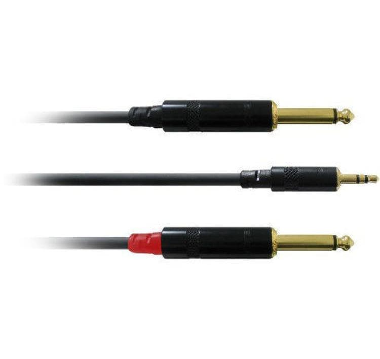 Cordial Audio-Kabel CFY 6 WPP 3.5 mm Klinke - 6.3 mm Klinke 6 m