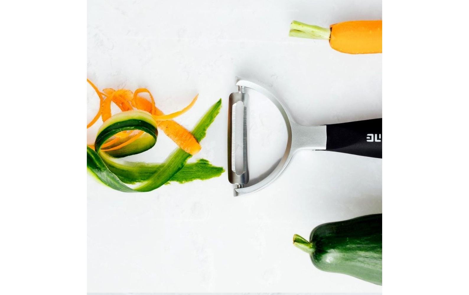 Microplane Tomaten-/Paprika-/Kiwischäler Gourmet Profi Y Doppelklinge