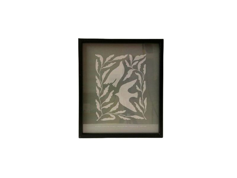 Esmée Bild White Bird 30 x 35 cm