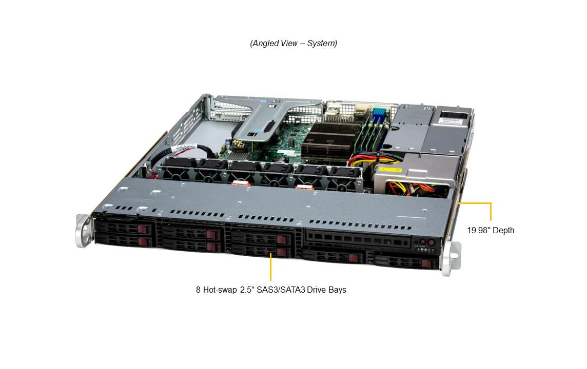 Supermicro Barebone SuperServer SYS-111R-M Supermicro Barebone SuperServer SYS-111R-M