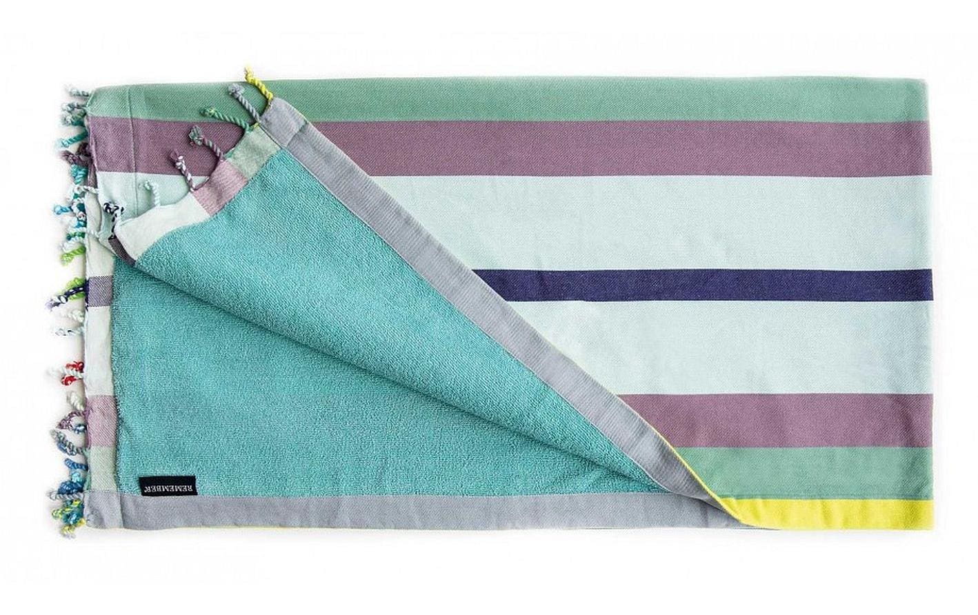 Remember Strandtuch Hamam Laguna 170 x 90 cm, Mehrfarbig