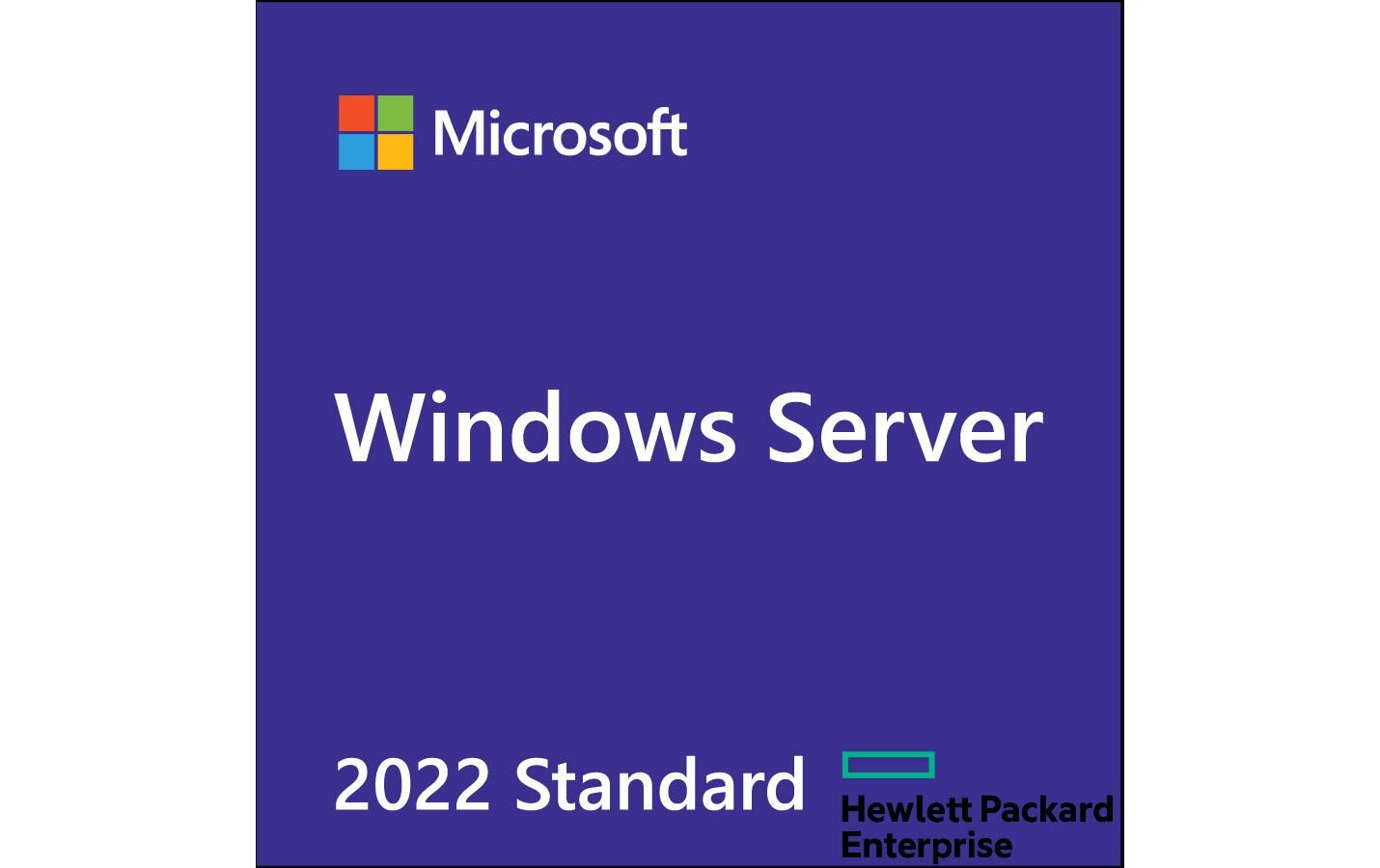 HPE Windows Server 2022 Standard 16 Core, Add-Lic, ML HPE ROK