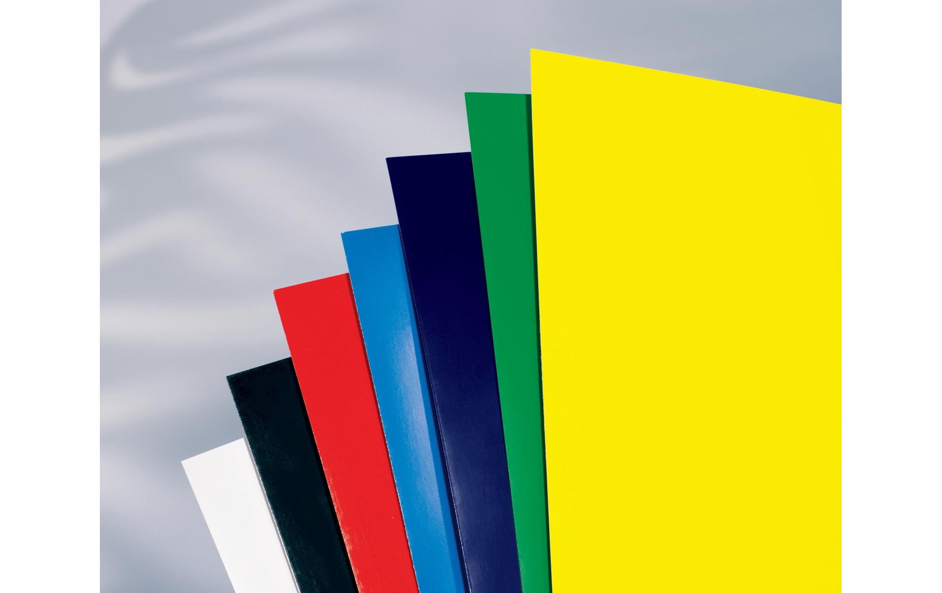 GBC Einbanddeckel Hi Gloss A4 100 Stück, Rot