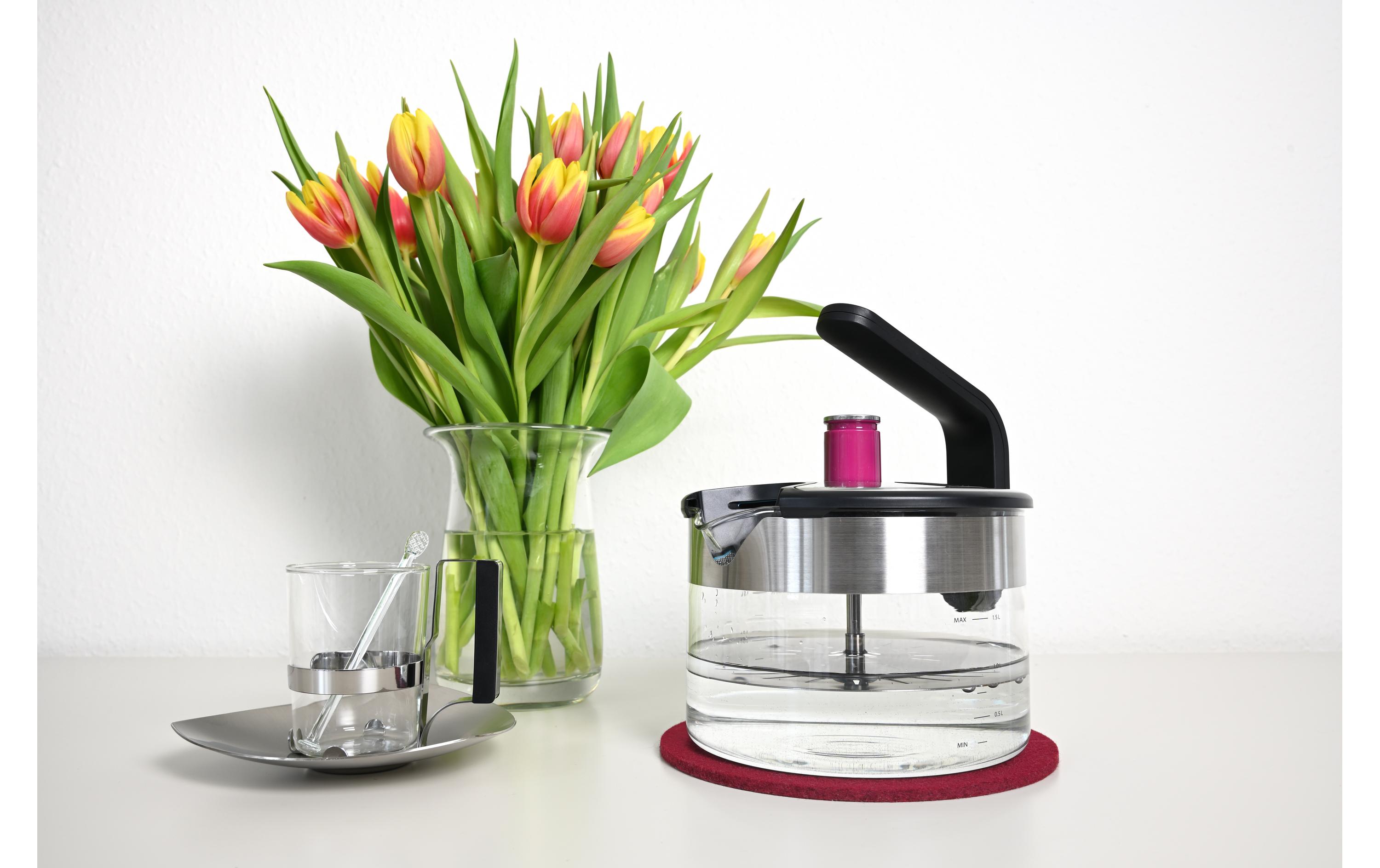 Kezzel Wasserkocher Induktiv 1.5 l, Transparent