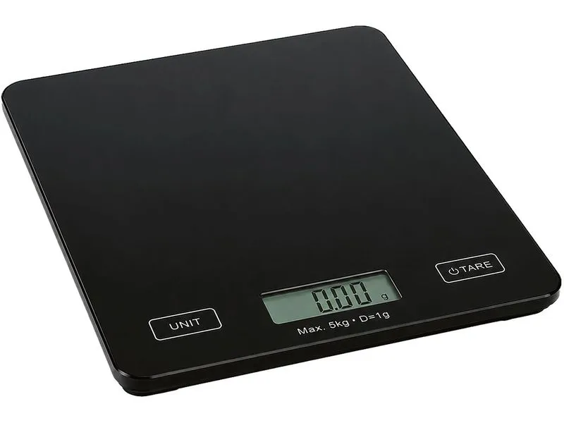GOURMETmaxx Küchenwaage Schwarz