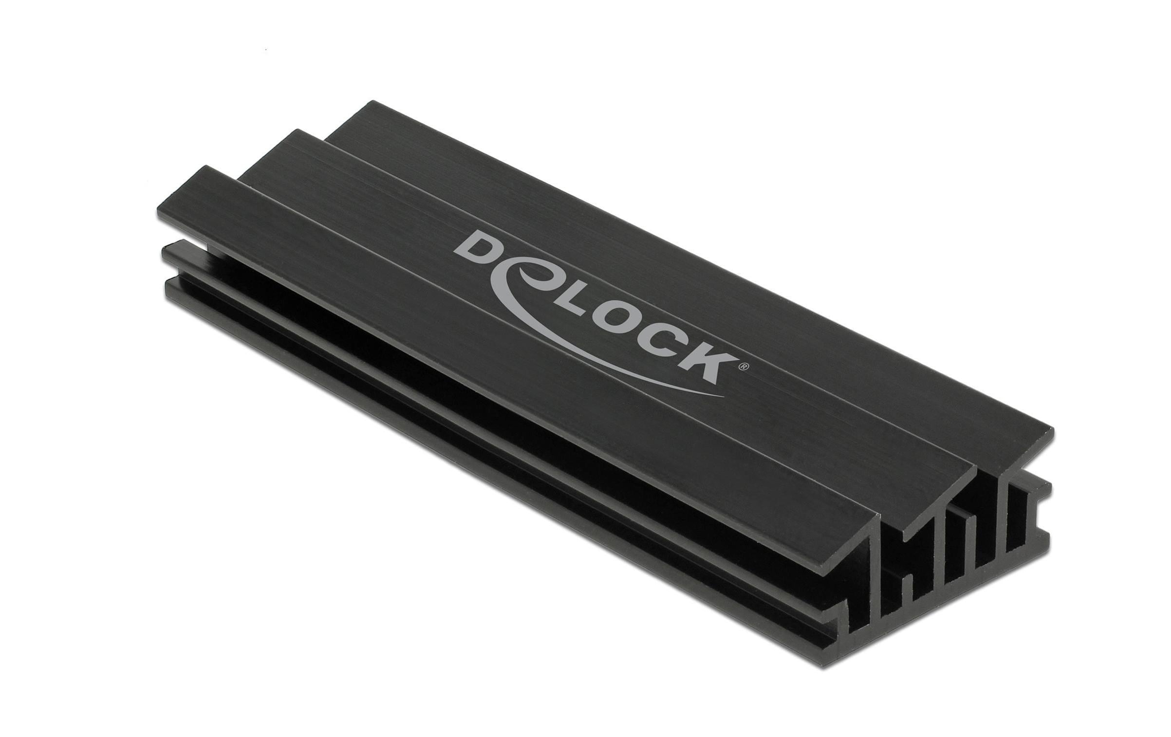 Delock M.2-Kühlkörper 70 mm, 10 mm Höhe Delock M.2-Kühlkörper 70 mm, 10 mm Höhe