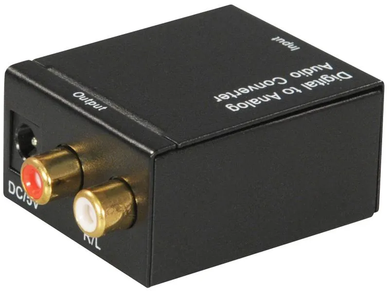 Satelliten TV Zubehör Audio-Adapter AL 13 A Coaxial/Toslink - Cinch Satelliten TV Zubehör Audio-Adapter AL 13 A Coaxial/Toslink - Cinch