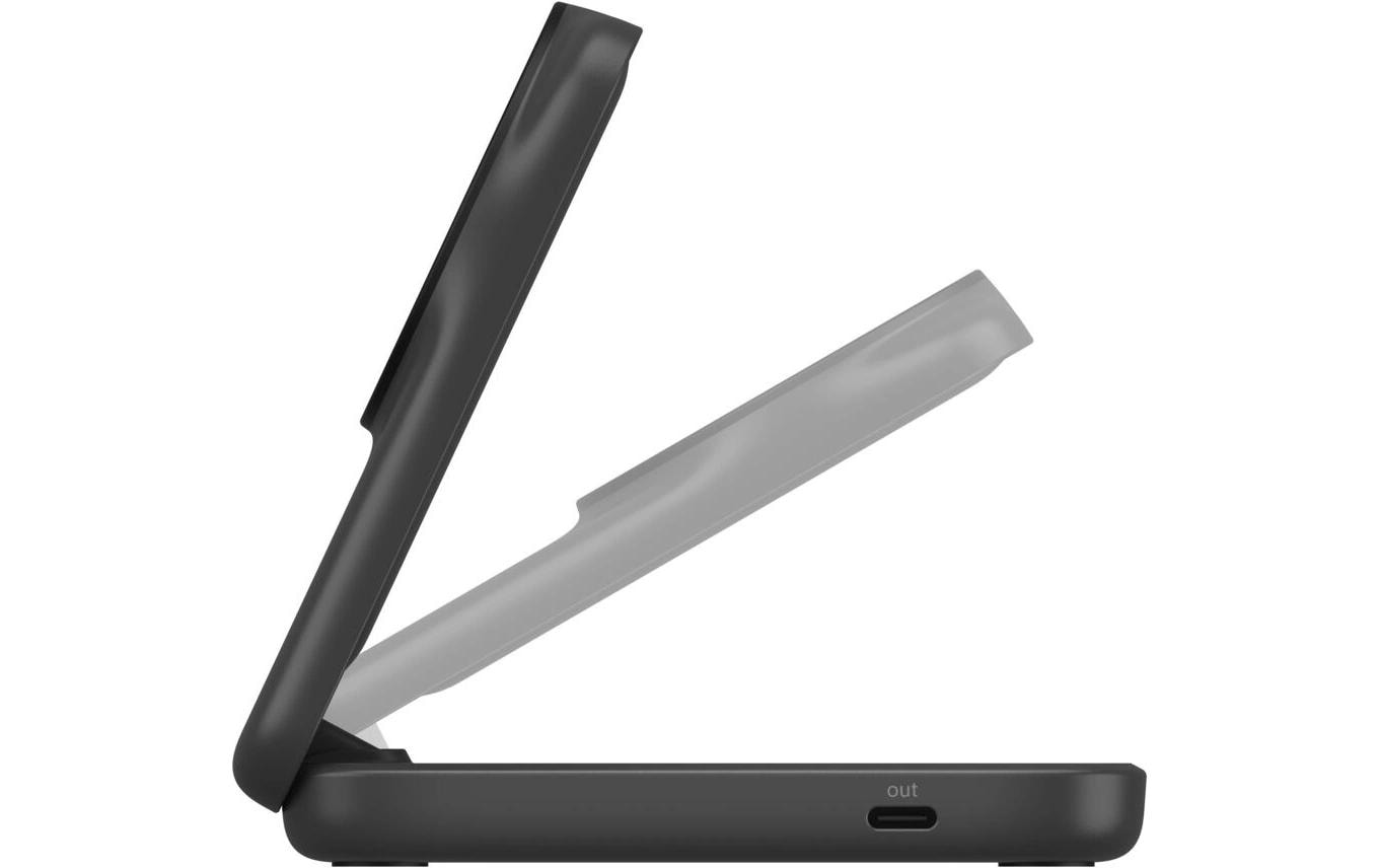 Belkin Wireless Charger UltraCharge 2in1 eckig, Schwarz