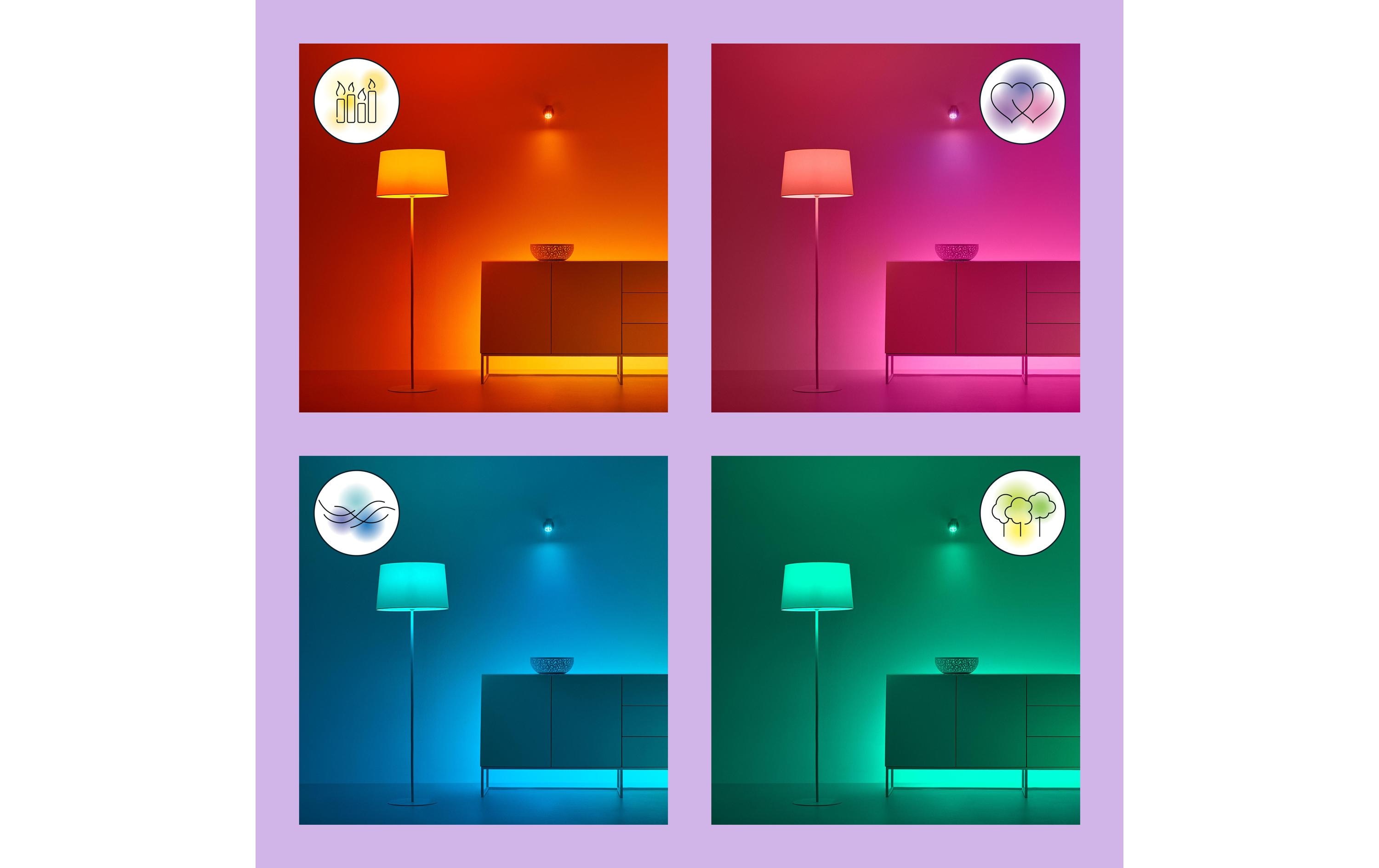 WiZ Leuchtmittel 4.8 (40W) E14 B35 TunableWhite&Color Einzelpack WiZ Leuchtmittel 4.8 (40W) E14 B35 TunableWhite&Color Einzelpack