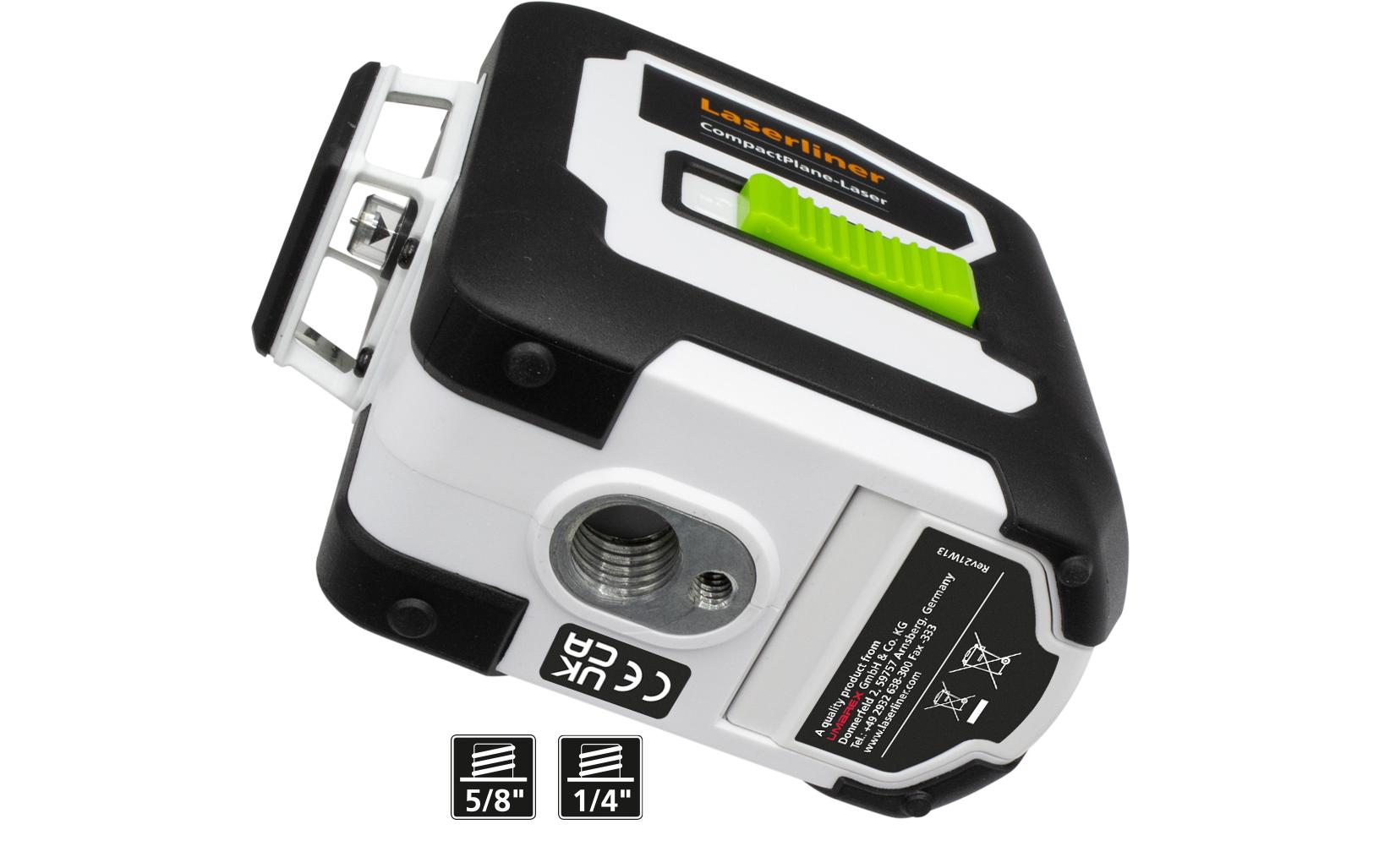 Laserliner Kreuzlinien-Laser CompactPlane 3G Set 150 30 m Laserliner Kreuzlinien-Laser CompactPlane 3G Set 150 30 m