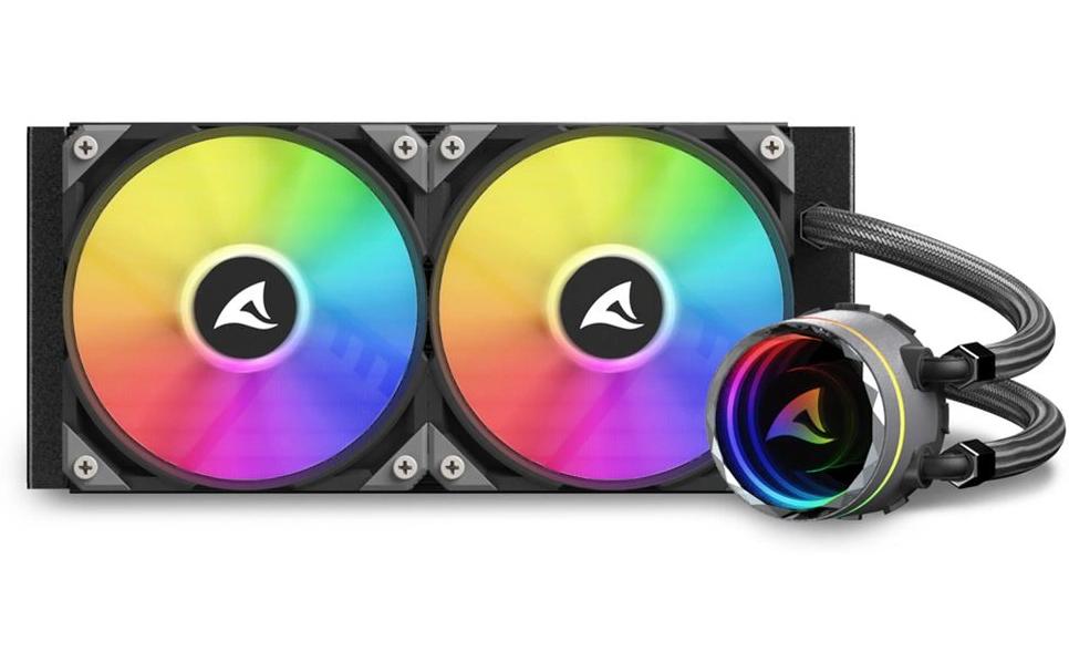 Sharkoon Wasserkühlung S80 RGB Schwarz